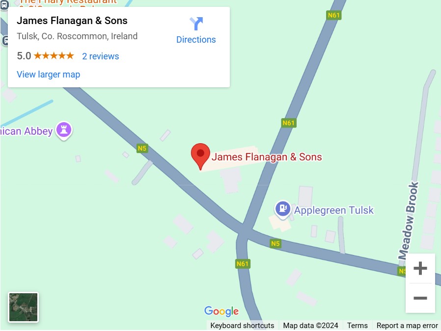 James Flanagan Honda Map